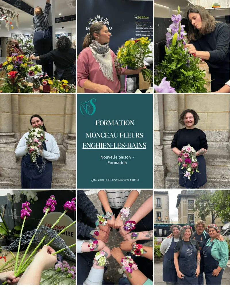 Formation Monceau Fleurs - Enghien-les-Bains